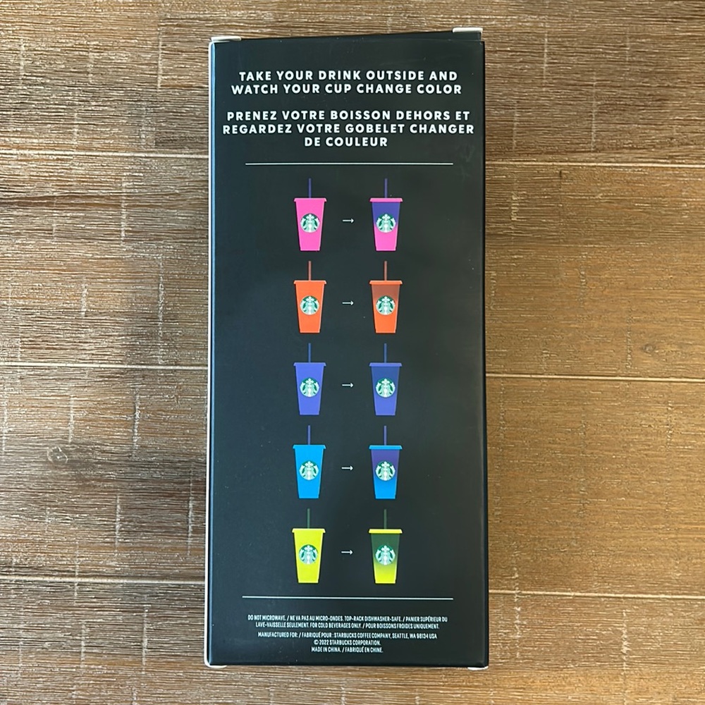 Starbucks Color-Changing Reusable Cold Cups Set - Picture 3 of 5